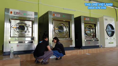 Bố thí thiết bị giặt là cho xưởng giặt công nghiệp